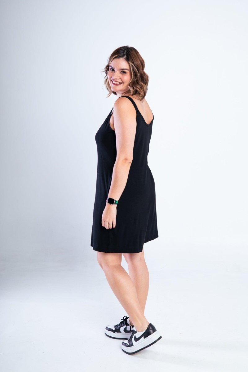 Macaquinho Kate - Midi Alça Larga