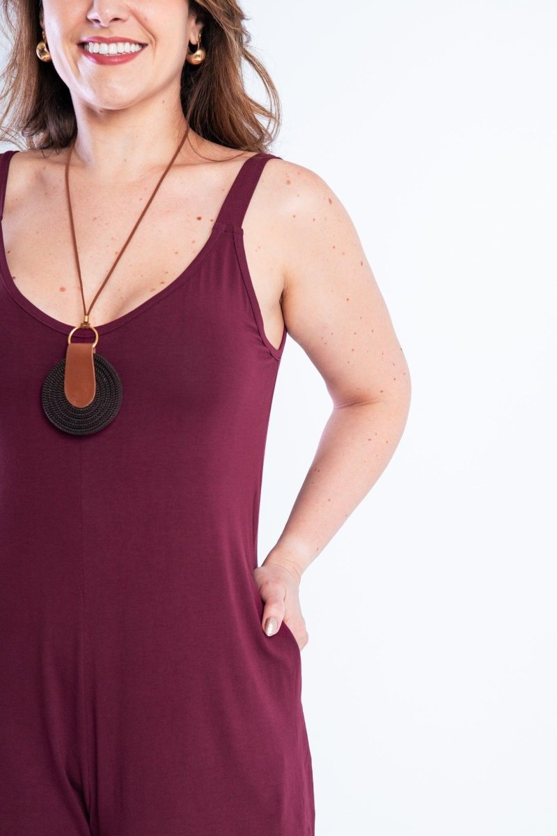 Macaquinho Kate - Midi Alça Larga