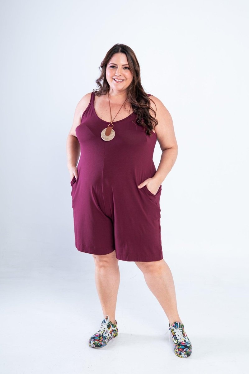 Macaquinho Kate - Midi Alça Larga