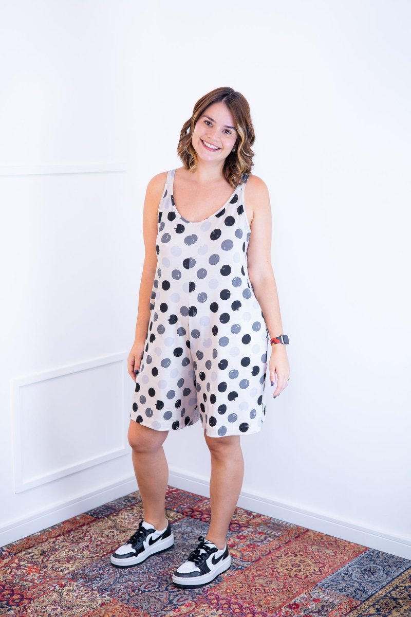 Macaquinho Kate - Midi Alça Larga