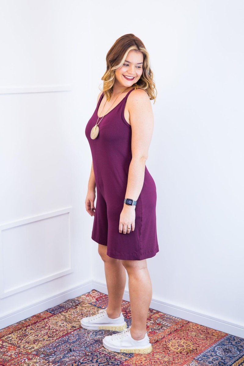 Macaquinho Kate - Midi Alça Larga