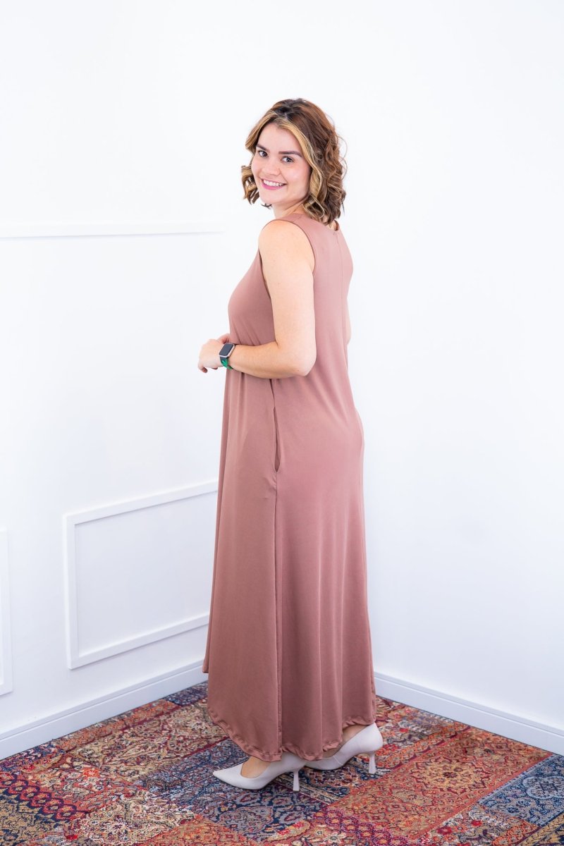 Vestido Daiane - Regata Longuete Mullet em Malha Confort