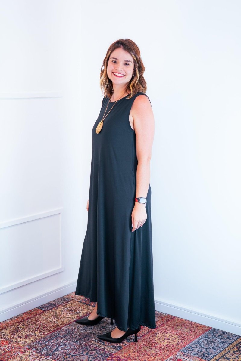 Vestido Daiane - Regata Longuete Mullet em Malha Confort