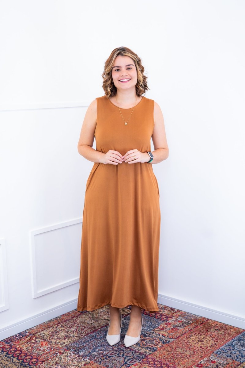 Vestido Daiane - Regata Longuete Mullet em Malha Confort