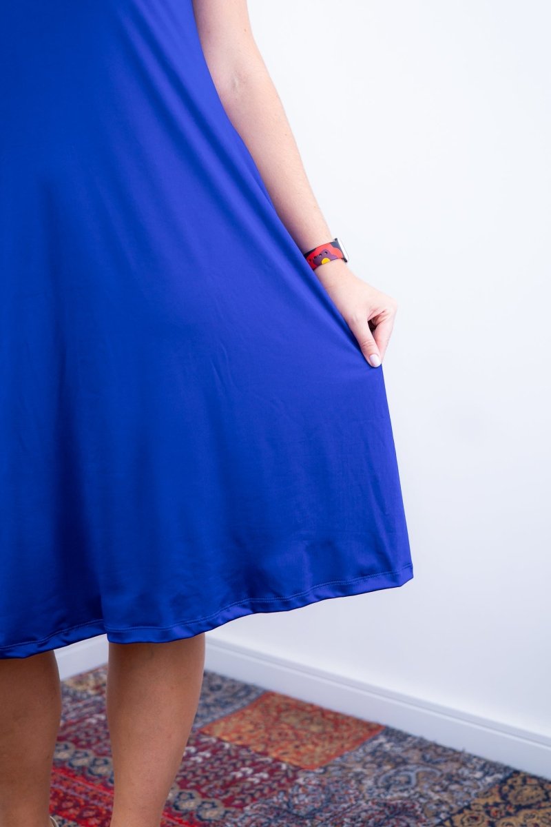 Vestido Sara - Malha Confort Midi com Manga