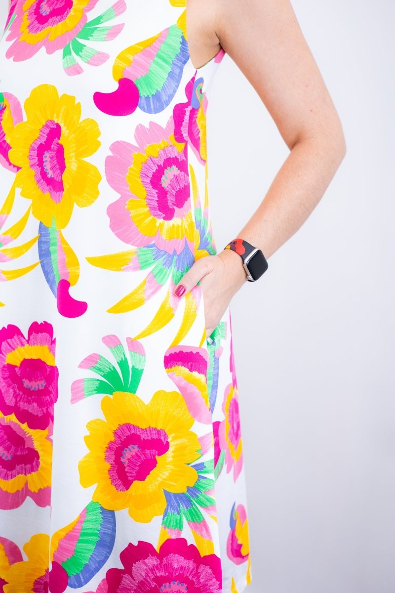 Vestido Sofia - Malha Confort Deluxe Regata Midi