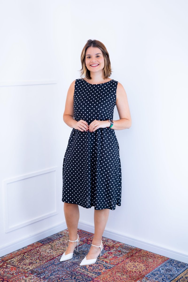 Vestido Sofia - Malha Confort Regata Midi