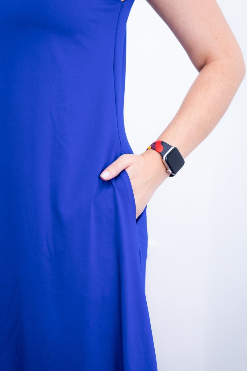 Vestido Sofia - Malha Confort Regata Midi