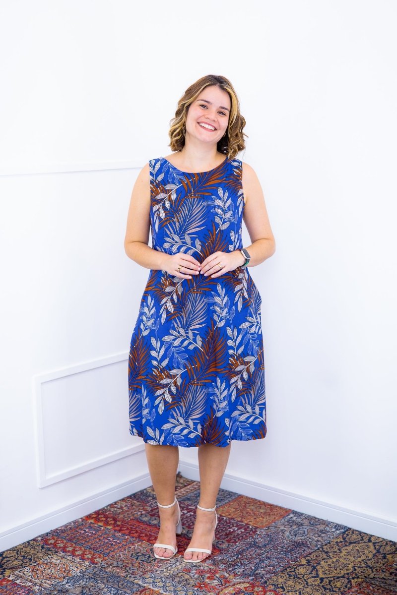 Vestido Sofia - Malha Confort Regata Midi