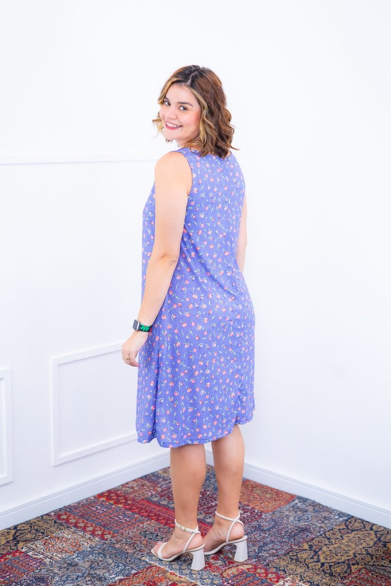 Vestido Sofia - Malha Confort Regata Midi