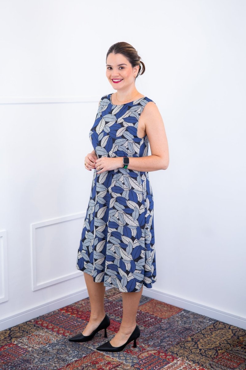 Vestido Sofia - Malha Confort Regata Midi