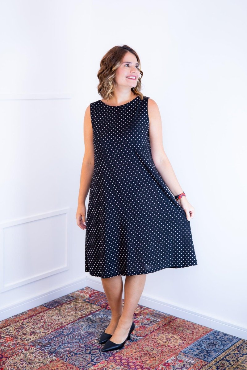 Vestido Sofia - Malha Confort Regata Midi