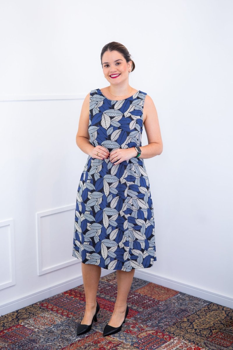 Vestido Sofia - Malha Confort Regata Midi