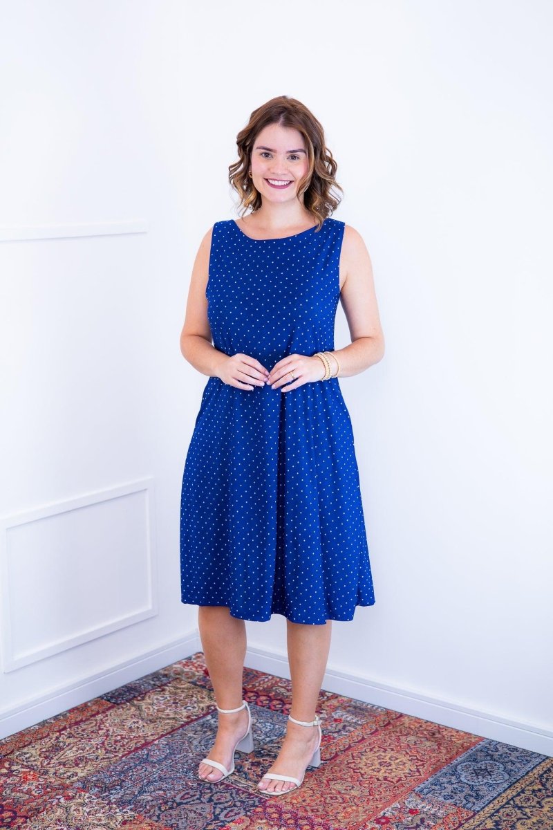 Vestido Sofia - Malha Confort Regata Midi