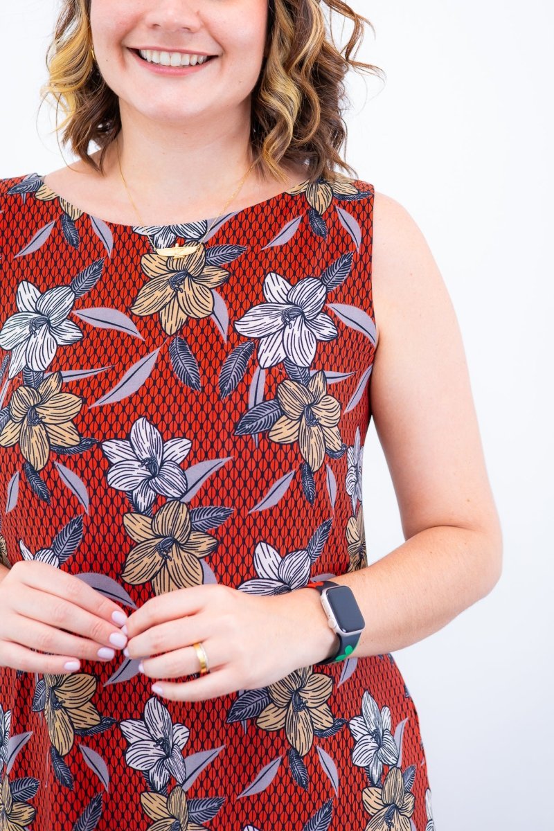 Vestido Sofia - Malha Confort Regata Midi