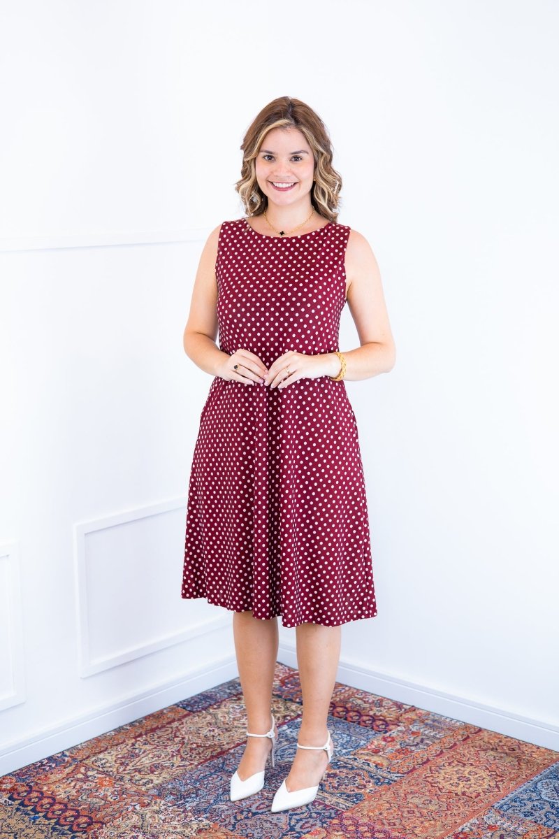 Vestido Sofia - Malha Confort Regata Midi