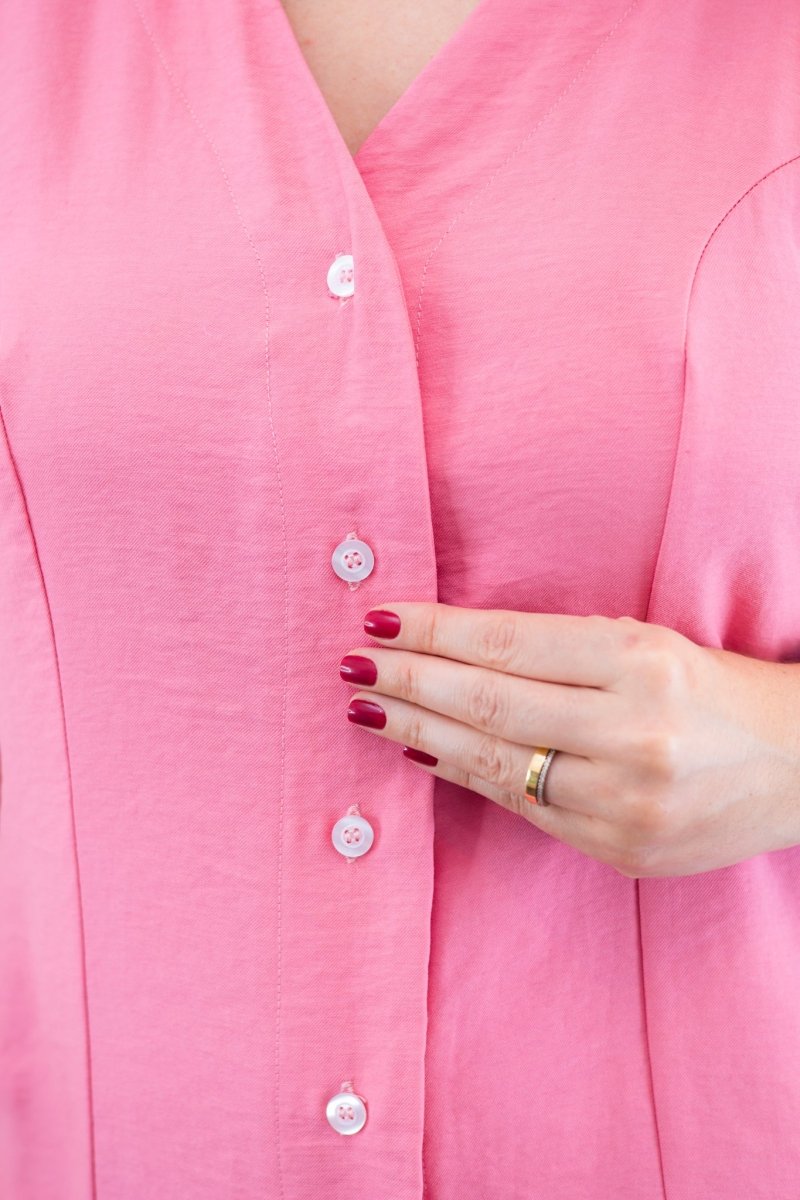 Vestido Vanessa – Midi Regata Ajustável em Viscose Marrant