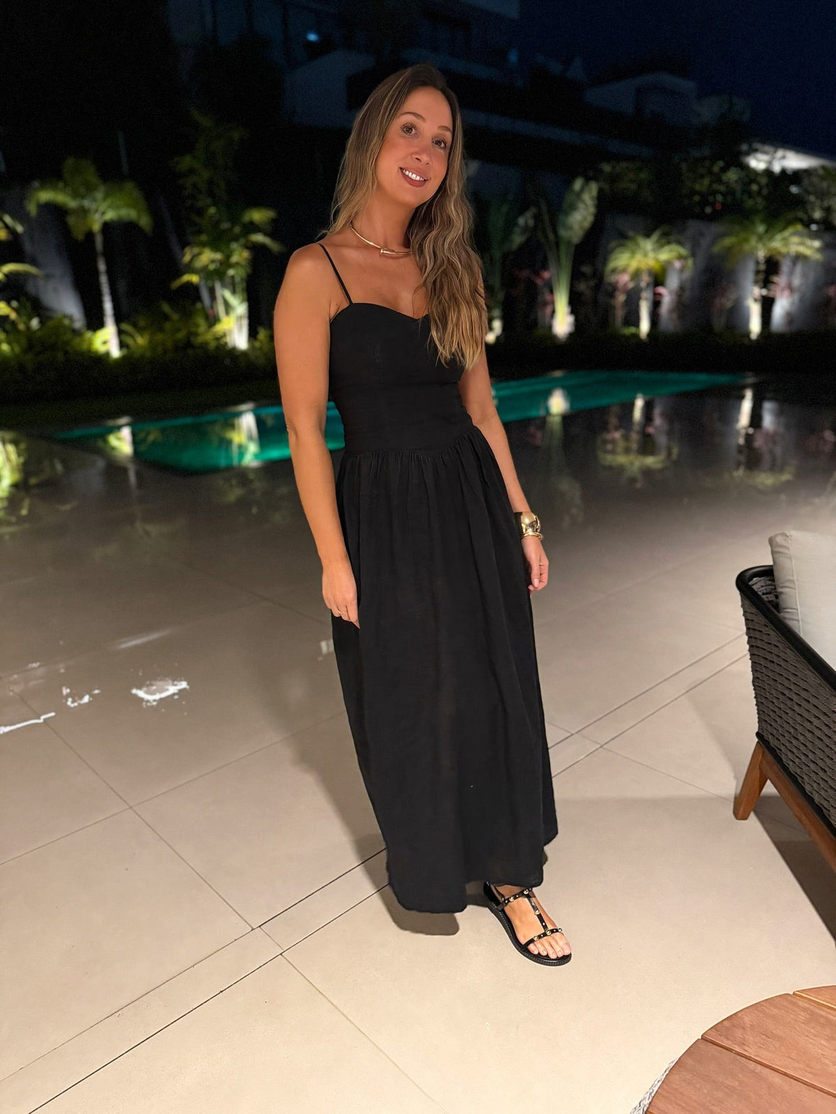 Vestido em Linho Angelica