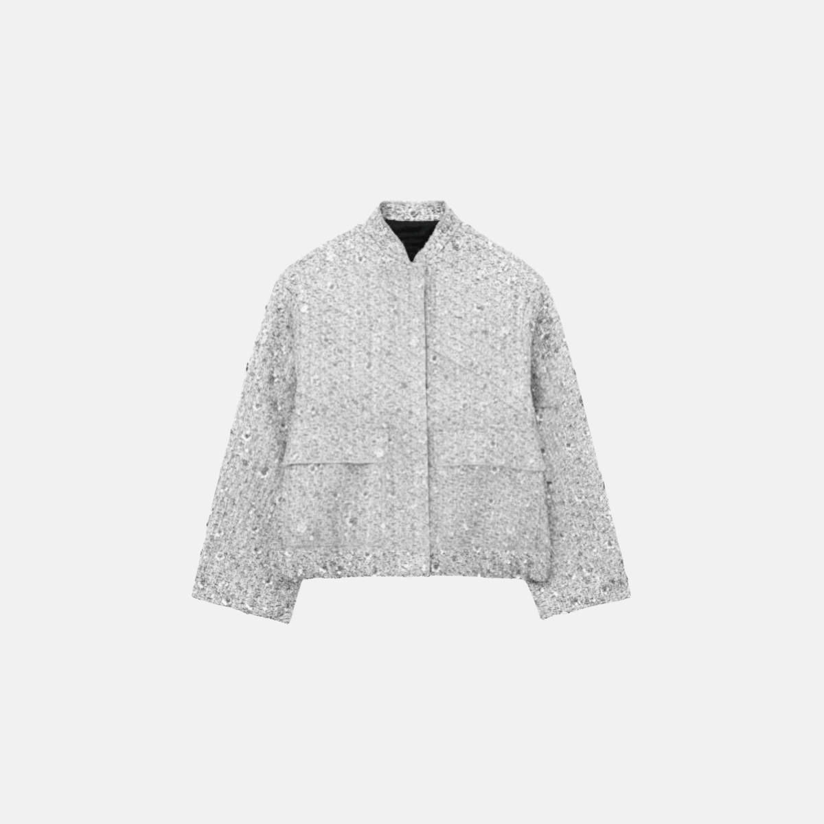 Casaco Dourado de Tweed com Brilho para Festa – Jolivet