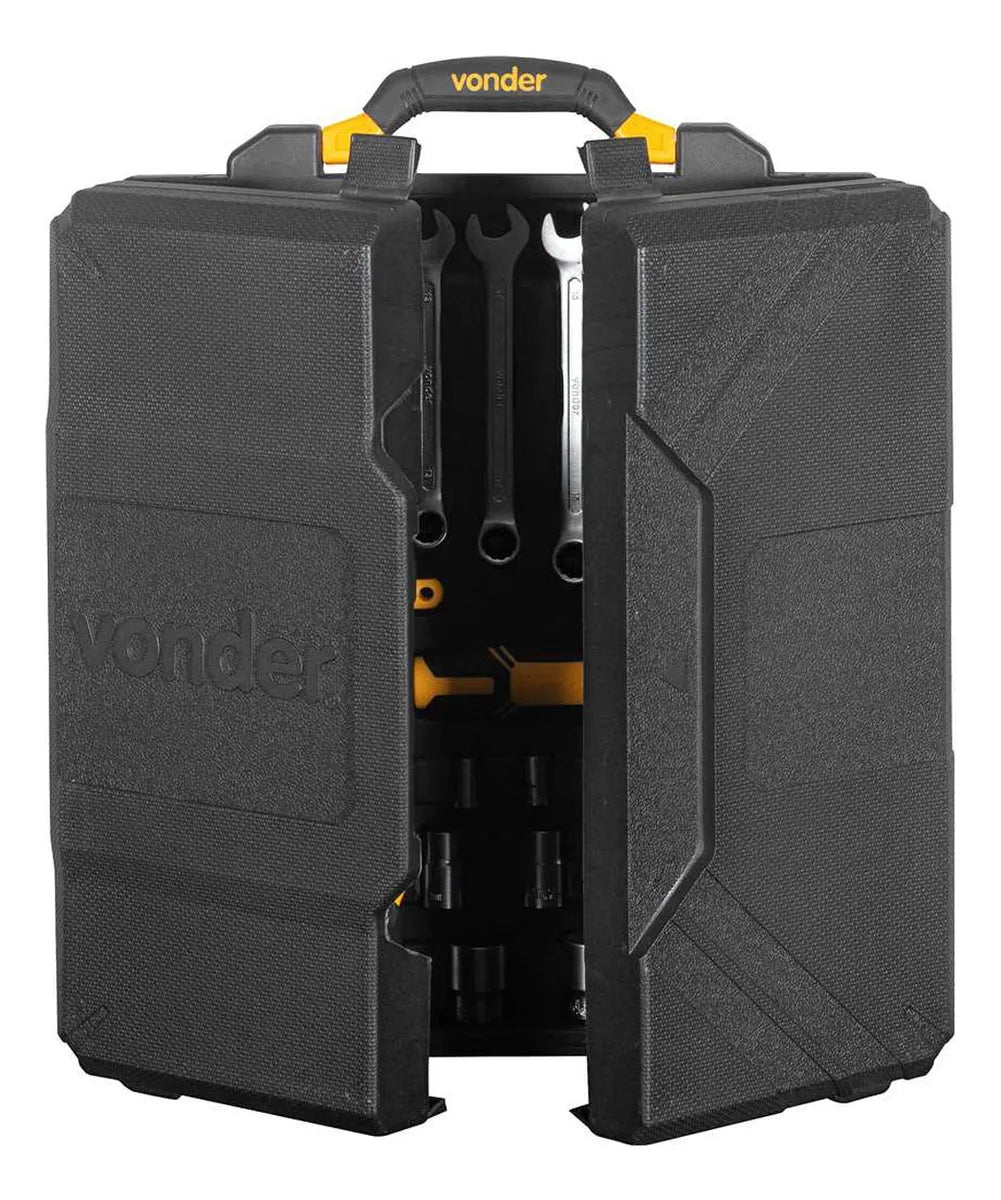 🔥Kit Jogo De Ferramenta Maleta 110 Peças Soquete Chave Preto - Premium🔥