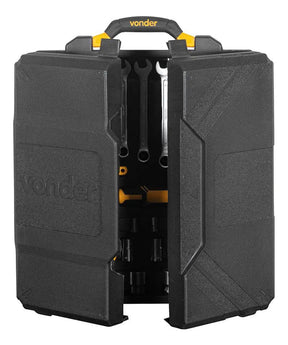 🔥Kit Jogo De Ferramenta Maleta 110 Peças Soquete Chave Preto - Premium🔥