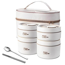 Lunch Box - Kit Potes Térmicos + Bolsa Térmica e Talheres [PAGUE 2 E LEVE 4]
