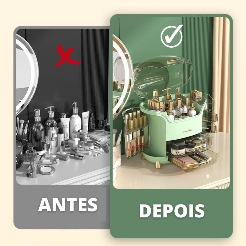 Organizador e Porta Maquiagem em Acrílico