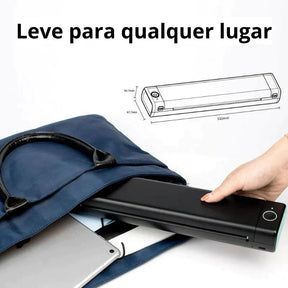 BluPrinter™ - Impressora Portátil + (Refil de Papel e Brinde Surpresa)