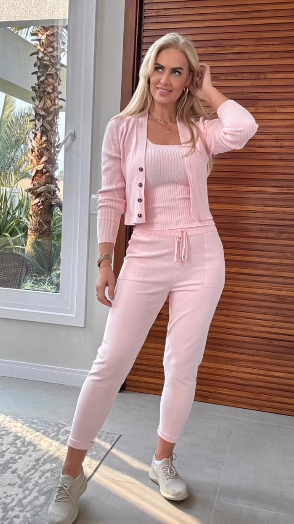 Conjunto em trico Giovana