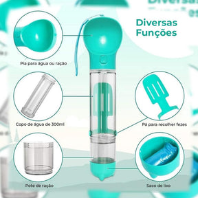 SmartPet™ - Garrafa Mutifuncional 5 em 1