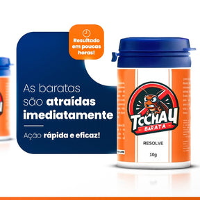 Tchchau Barata™ – Veneno Para Barata com Ação Imediata e Proteção 24h
