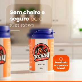 Tchchau Barata™ – Veneno Para Barata com Ação Imediata e Proteção 24h
