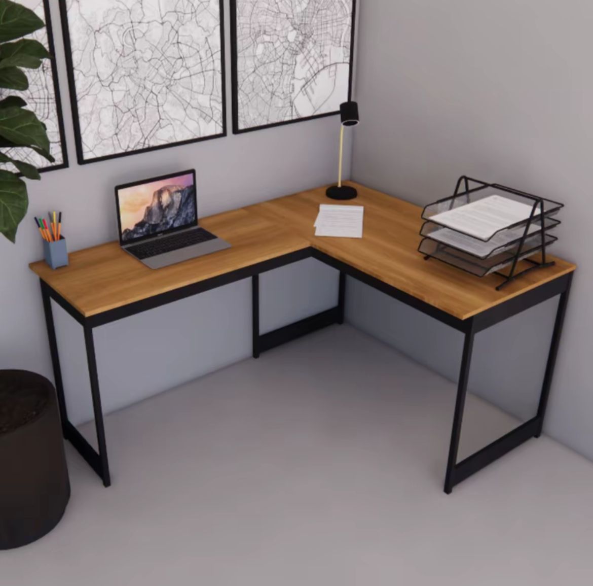 🔥 Mega promoção🔥 - Escrivaninha Mesa  Apoio Industrial🔥