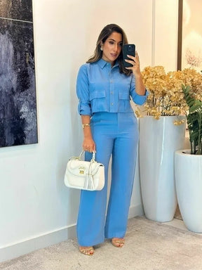 conjunto em linho Marrant Helena