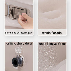 Colchão Inflável Queen Com Bateria De Lítio Integrada