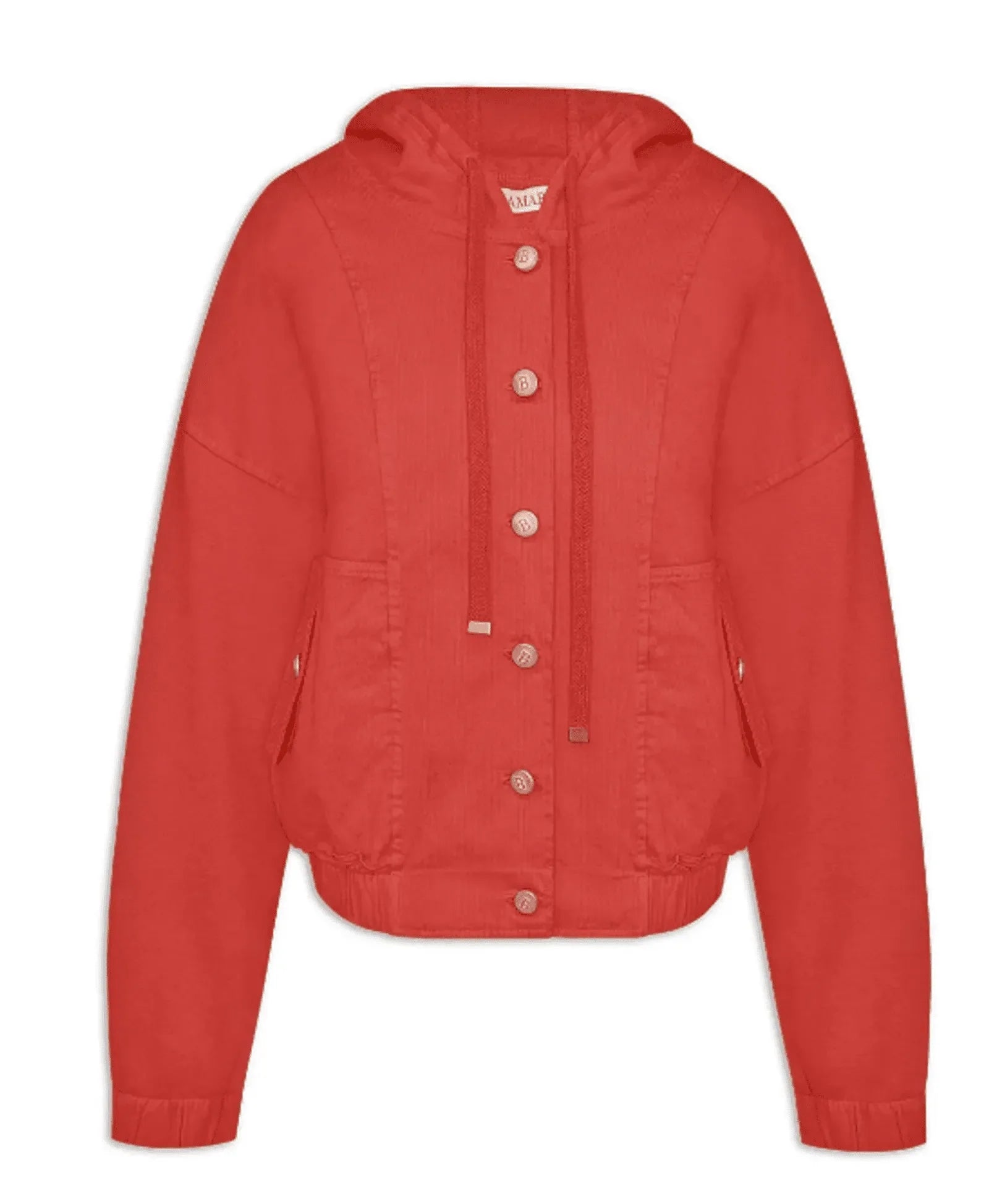 Bomber Biamar em Moletom e Detalhes em Veludo