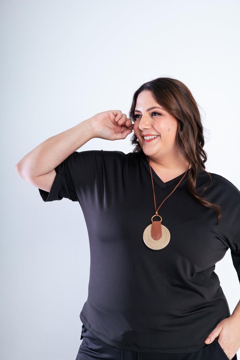 Conjunto Flórida - Malha Confort Calça e Blusa de Gola V