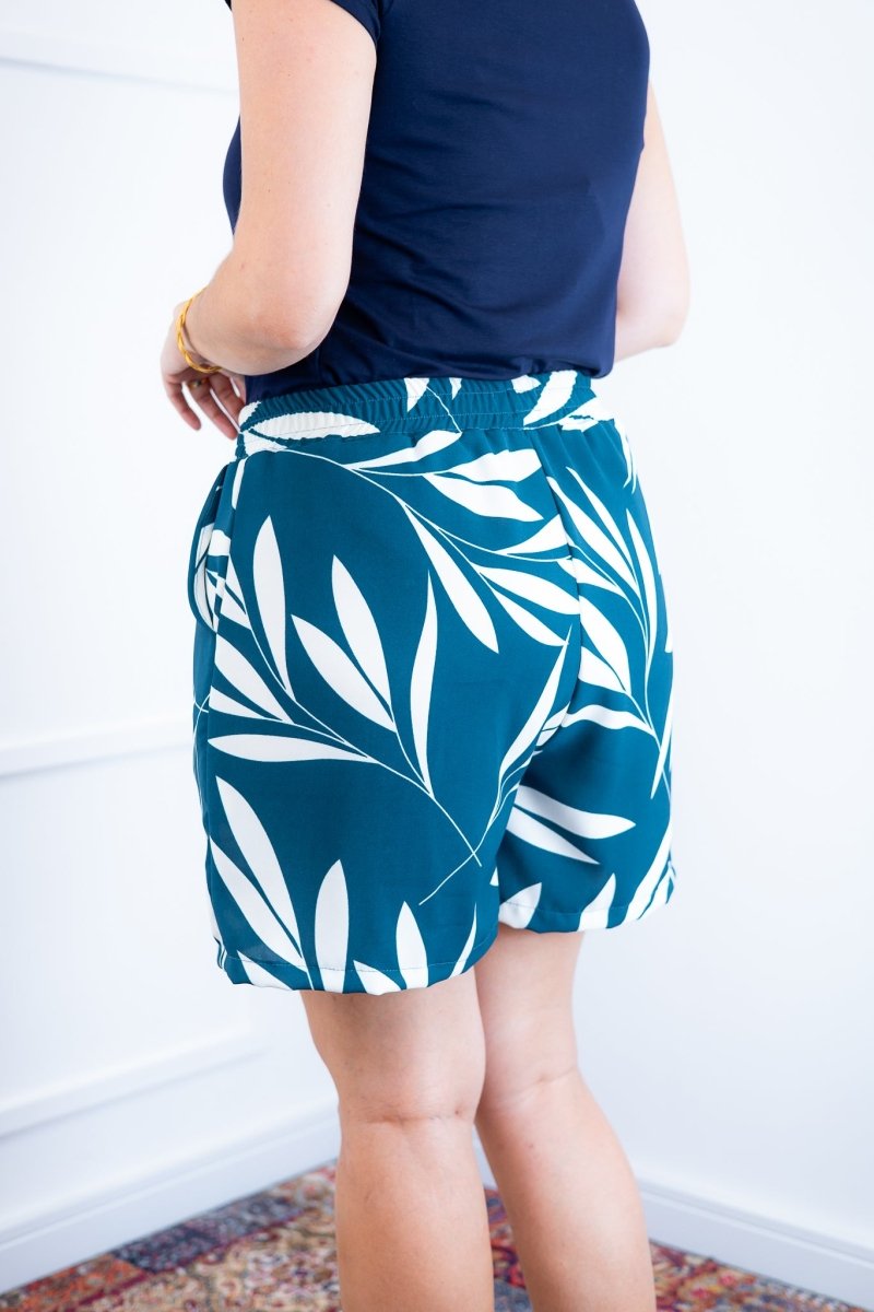 Conjunto Kimono Dora - Oversized Estampado e Bermuda em Crepe