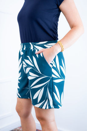 Conjunto Kimono Dora - Oversized Estampado e Bermuda em Crepe