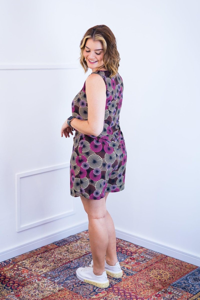 Conjunto Olivia - Bermudinha e Blusa Regata em Malha Confort