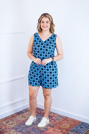 Conjunto Olivia - Bermudinha e Blusa Regata em Malha Confort