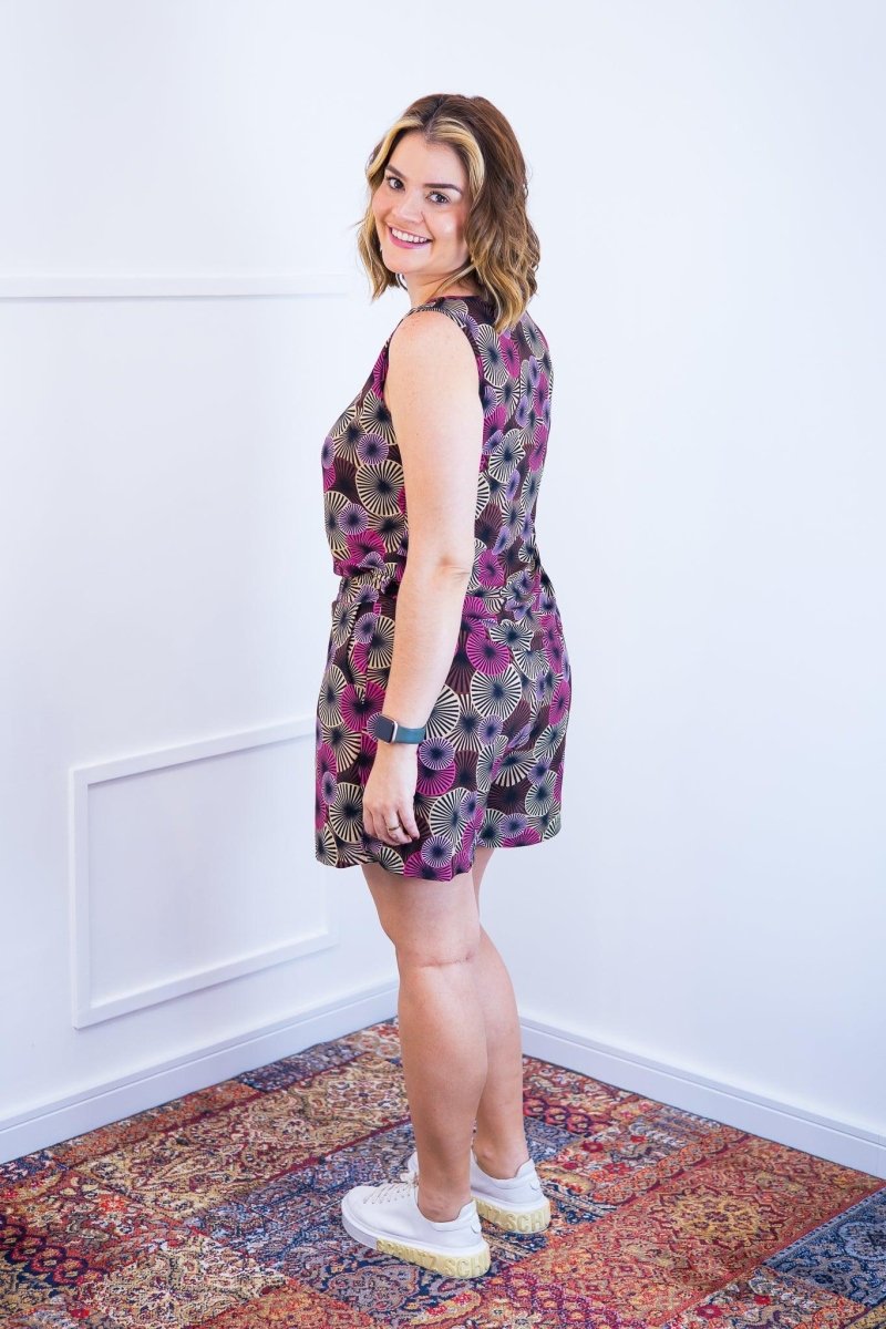 Conjunto Olivia - Bermudinha e Blusa Regata em Malha Confort