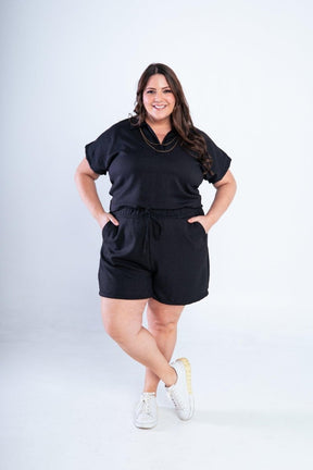 Conjunto Salvador - Bermuda e Blusa em Linho Light