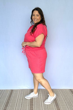 Conjunto Salvador - Bermuda e Blusa em Linho Light