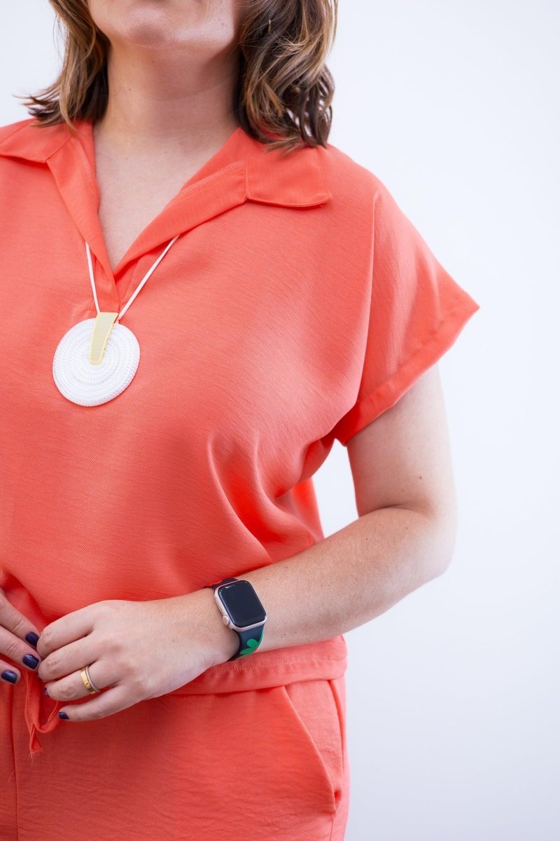 Conjunto Salvador - Bermuda e Blusa em Linho Light