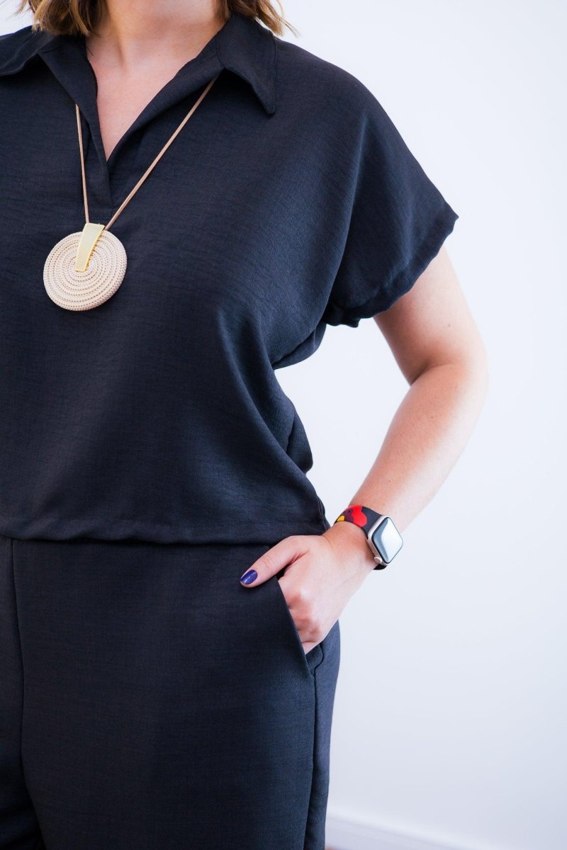 Conjunto Salvador - Bermuda e Blusa em Linho Light