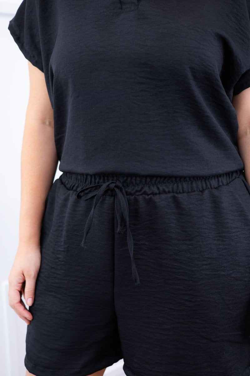 Conjunto Salvador - Bermuda e Blusa em Linho Light