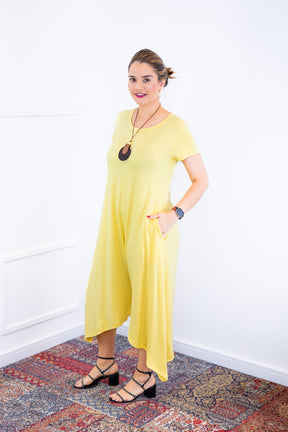 Macacão Origem - Gola Redonda com Barra Triangular em Viscolycra