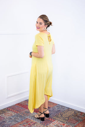 Macacão Origem - Gola Redonda com Barra Triangular em Viscolycra