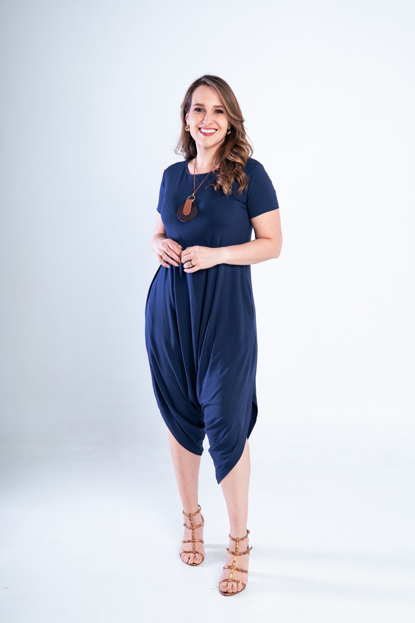 Macacão Fênix - Saruel com Bolsos em Viscolycra